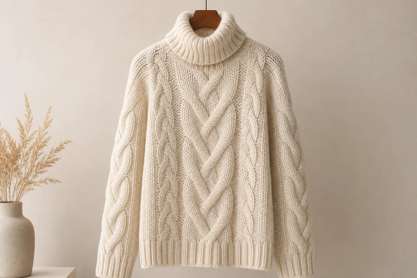 The Cable-Knit Wool Jumper